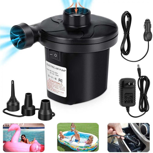 Pompe à air portable pour objets gonflables (1 unité)