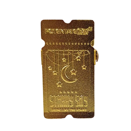 Morsetto metallico per carta, ideale per journaling e scrapbooking.
