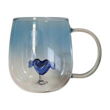 Couples Gifts Valentines Day Heart-shaped Couple's Tea Cup Valentines Day Ideal Gifts For Women Valentines Day Gift Opening Activities