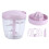 900ML Manual Meat Chopper - Multi-Function Food Processor with Stainless Steel Blades (Pink) 1