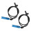 ABS-wielsnelheidssensor voor BMW X3 2004–2010 (2 stuks) 1
