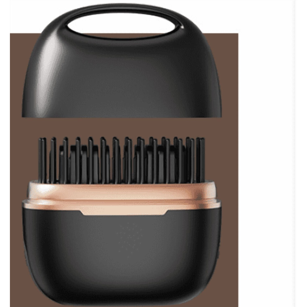 Mini Portable Hair Straightener Brush, Cordless Straightening Comb for Travel & Home â Anti-Scald, Lightweight â Compatible with USB Charging