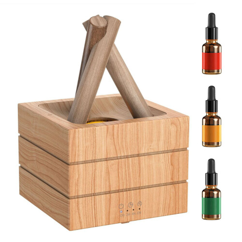 Diffuseur d'arômes Bonfire avec effet flamme 10 ml