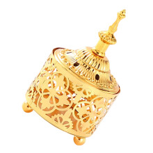 Mehrzweck-Räuchergefäße mit Deckel, Vintage-Metall, für Duftkegel, für Zuhause oder Spa