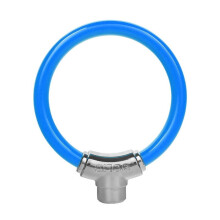 PpgejGEK Portable Anti Theft Steel Cable Bike Lock with Keyless Combination Lock Alloy Ring for Bicycle Scooter Motorcycle Outdoor Equipment Security