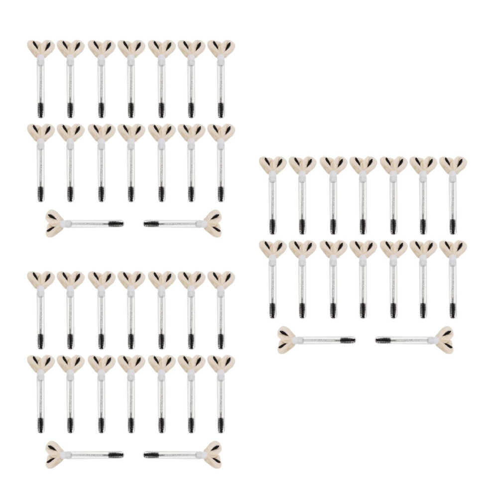 Supvox 60Pcs Disposable Mascara Wands Extension Tools With Tube