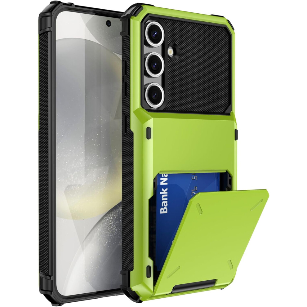 Galaxy S23 Flip Cover Wallet Case With Hidden Card Slot, Dual-Layer Shockproof Protection Â Compatible With Samsung Galaxy S23 5G (6.1", 2023, 9377112542539