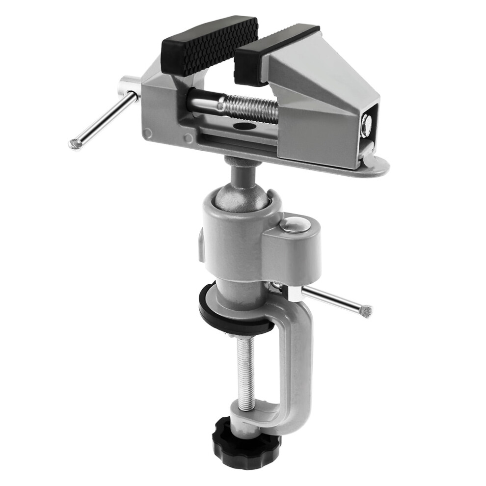 Multi-Functional Aluminum Alloy Rotating Drill Vise Clamp 9377112543123