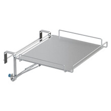 Home Decor Foldable Cabinet Door Organizer Shelf & Countertop Extender Metal Storage Rack and Counter Extension Space Saving Kitchen Hanging Shelf