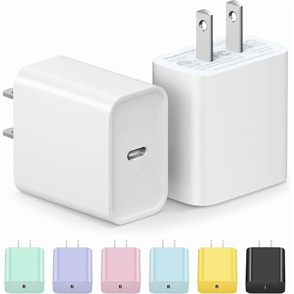 20W Usb-C Fast Charging Wall Adapter Compatible With Iphone 16, 15Â11, Ipad, Google, Samsung & More 9377112543116