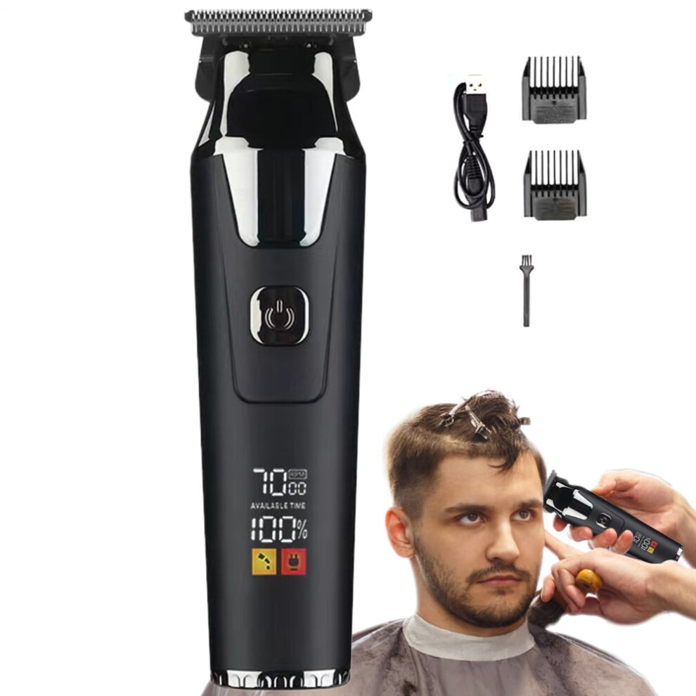 Professional Rechargeable Hair Trimmer Set â Quiet Electric Clipper for Men, Women & Family; Compatible with Barber & Home Use
