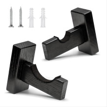 Baseball Bat Display Case Solid Wood Wall Mount Horizontal