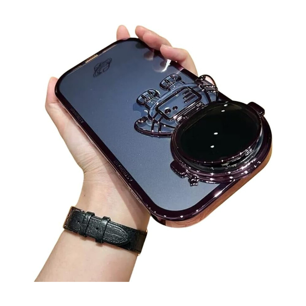 Electroplated Flip Astronaut Case With Invisible Stand And 913466104413