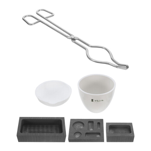 1Set Graphit-Schmelztiegel Set Mit Für Metallgießen, DIY