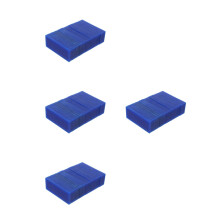 60Stk Blaue Wachsbögen Für DIY Schmuckmodellierung Und Gravur