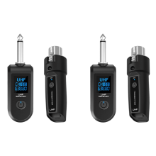 2X New UHF Wireless XLR Mic Set w/ Transmitter & Receiver for Dynamic Mics, Audio Mixers, PA Systems – Compatible with XLR Mics
