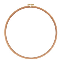 B 5 Inch Beech Wood Embroidery Frame For Diy Projects Sturdy Hoop With Screw For Fabric Holding