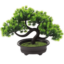 Gefälschter Kiefern Bonsai Plastik Pflanzen