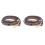 2Stk Bag Strap Leder Verstellbar Schultergurt 1