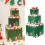 Christmas nesting gift box set 3 large stackable boxes 1