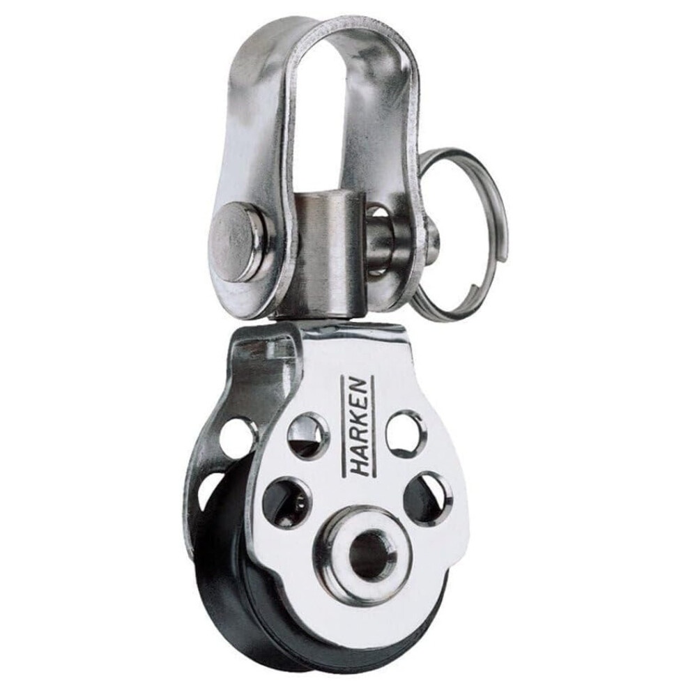 16Mm Block With Swivel - Heavy Duty Rigging Block - Marine Grade - Pulley Wheel For Rope - Sailing, Lifting, Stage Equipment No Color One Size 9027700540644
