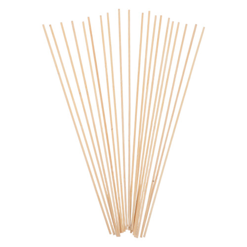 20Pcs Bamboo Sticks for Kite Making Strong Lightweight Craft Rods