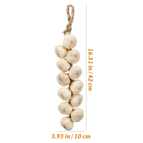1 Set Halloween Artificial Garlic Onion String Photography Props 1