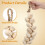 1 Set Halloween Artificial Garlic Onion String Photography Props 6