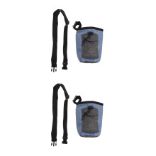 2Stk Dog Treat Pouch Aus Polyester Für Outdoor, , Große Kapazität