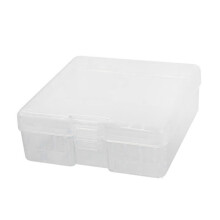 Holder 100Pcs AA 3A Plastic Holder Case Organizers Container Batteries Storage Box Holder Hard Case