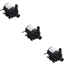 3Stk Dauerhafte Solar Booster Pumpe Für Schwarz Geräuscharm