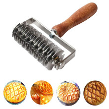 Pastry Lattice Roller Cutter Stainless Steel 1 Piece