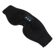 Soft Velvet Wireless Sleep Mask Headphones with 200mAh Battery