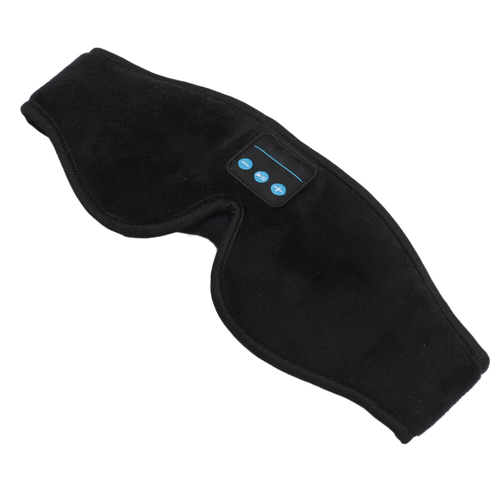 Soft Velvet Wireless Sleep Mask Headphones with 200mAh Battery