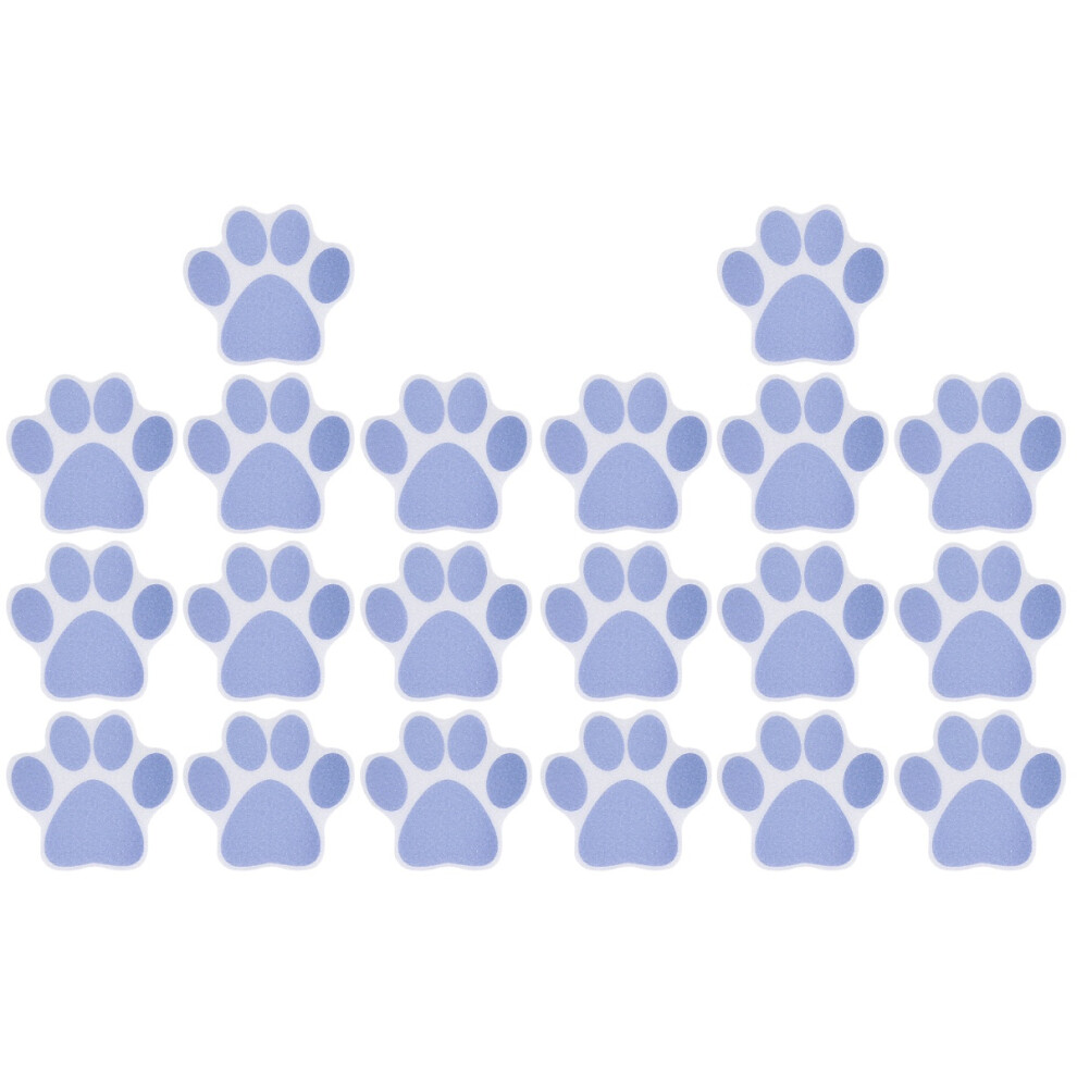 20Pcs Kids Cartoon Paw Bathtub Stickers Waterproof Anti-Slip Bathroom Ohphcall