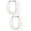 4Pcs Silver Pearl Decor Chain for DIY Bag Making and Purse Strap 1