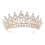 Goldene Braut Haarband Hochzeit Schmuck Accessoire 3