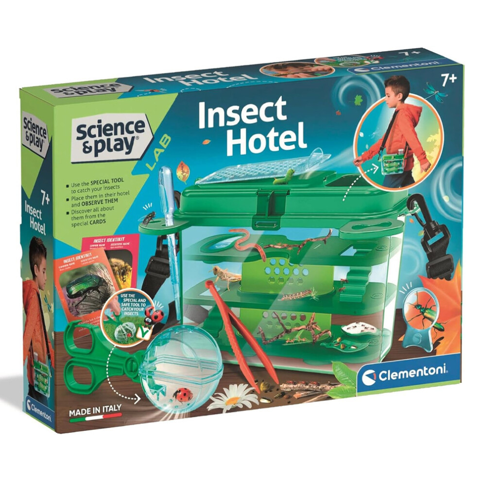 Clementoni Science & Play: Insect Hotel - Stem Toy Age 7+