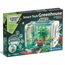 Clementoni Science & Play: Smart-Tech Greenhouse - STEM Toy Age 8+