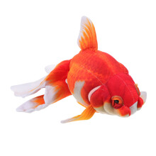Orange Giant Fish Plushie Soft Decorative Cartoon Goldfish Pillow