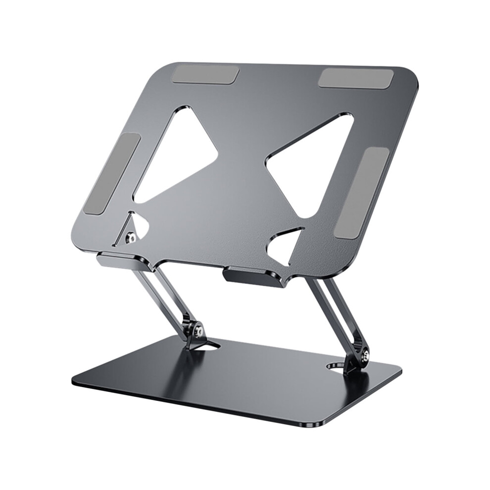 Portable Foldable Laptop Stand, Ergonomic Aluminum Alloy Riser With Cooling Vents Â Compatible With All Laptops 9027700083776