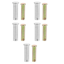5Pairs Durable Metal Floor Pins Hydraulic System Safety Pins