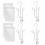 4PCS Durable Shoe Storage Rack Adjustable Shoe Holders for Home 1