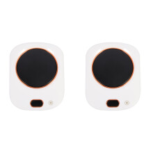 2Pcs White Coffee Cup Warmers Thermostat Heating Mats for Home Use