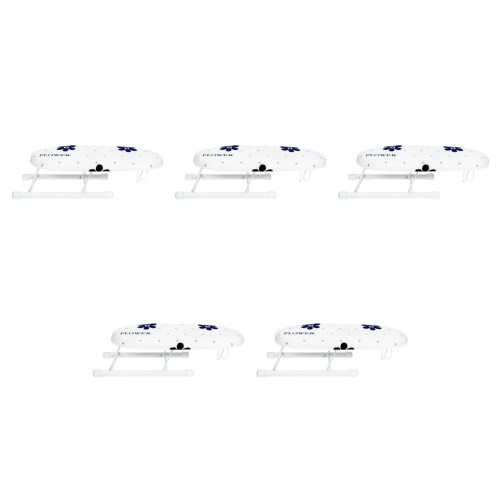 5Pcs Mini Folding Ironing Boards Assorted Colors Foldable Home Rack