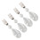 Water Drop Tablecloth Weights 140 g Crystal Clip 1