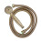 1Stk Duschkopf Messing Handbrause Robust Bronze Badaccessoire 2