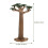 1Pc Multi-Color Mini Tree Model PVC Plant Ornament for DIY 2