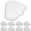 8Pcs Paper Cloud Plates White Disposable Dish Plates for Events 3