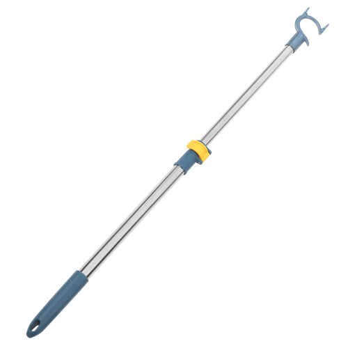 Indoors Telescoping Pole With Hook Telescopic Clothes Rail 1